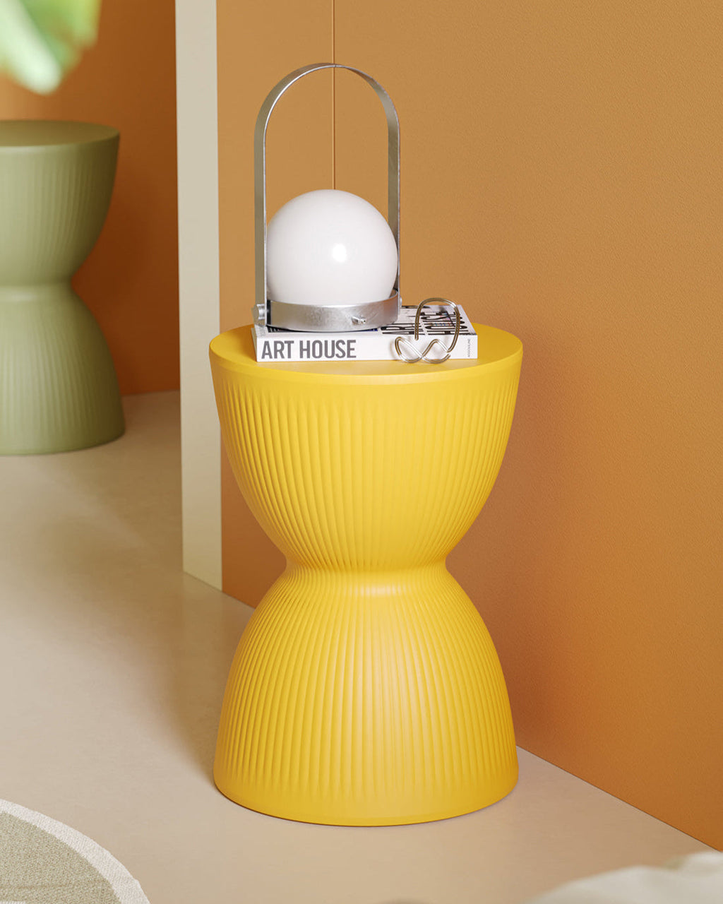 Stripe Rainbow Stool-1