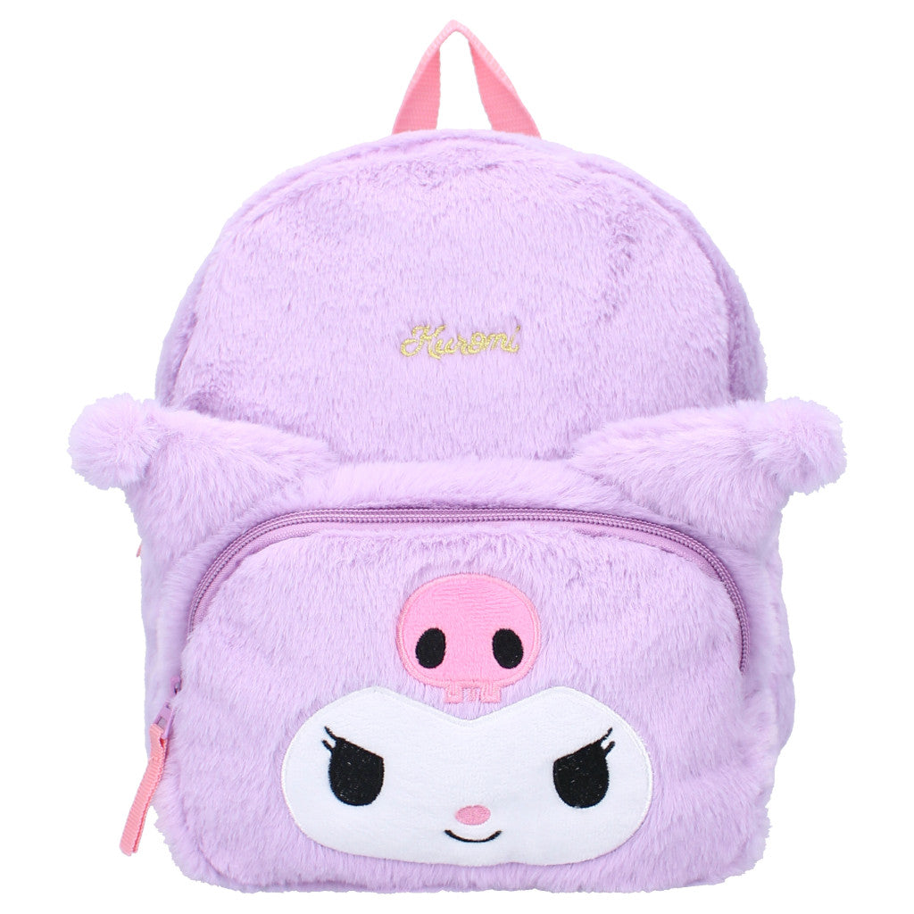 Hello Kitty Kuromi plush soft backpack-0
