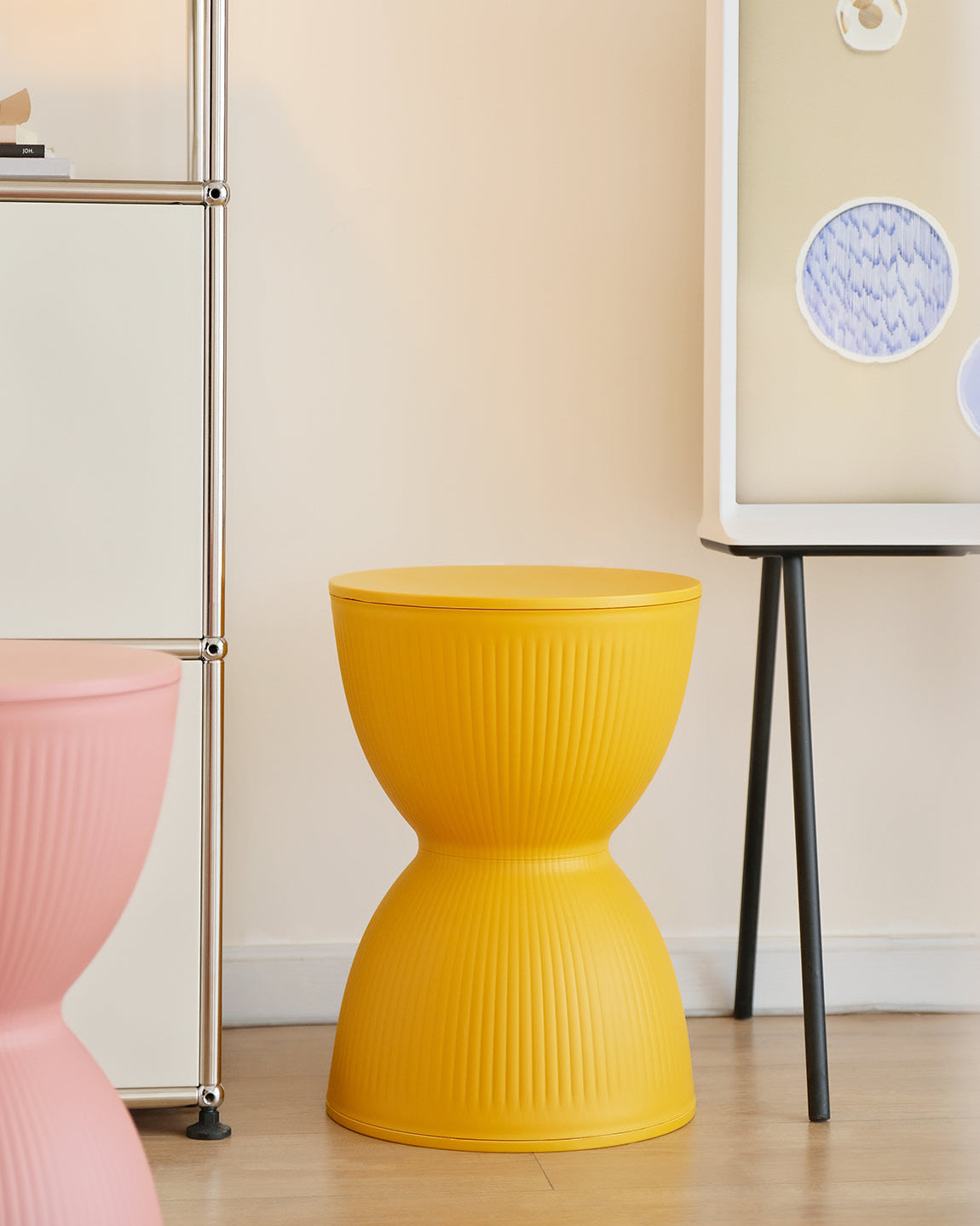 Stripe Rainbow Stool-2