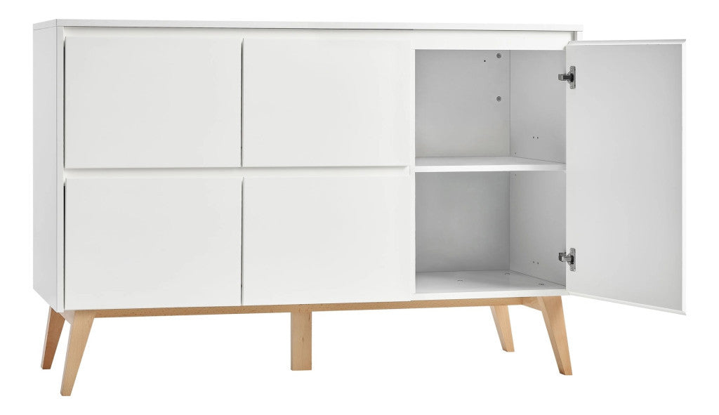 Pinio Swing White 4 fiókos szekrény