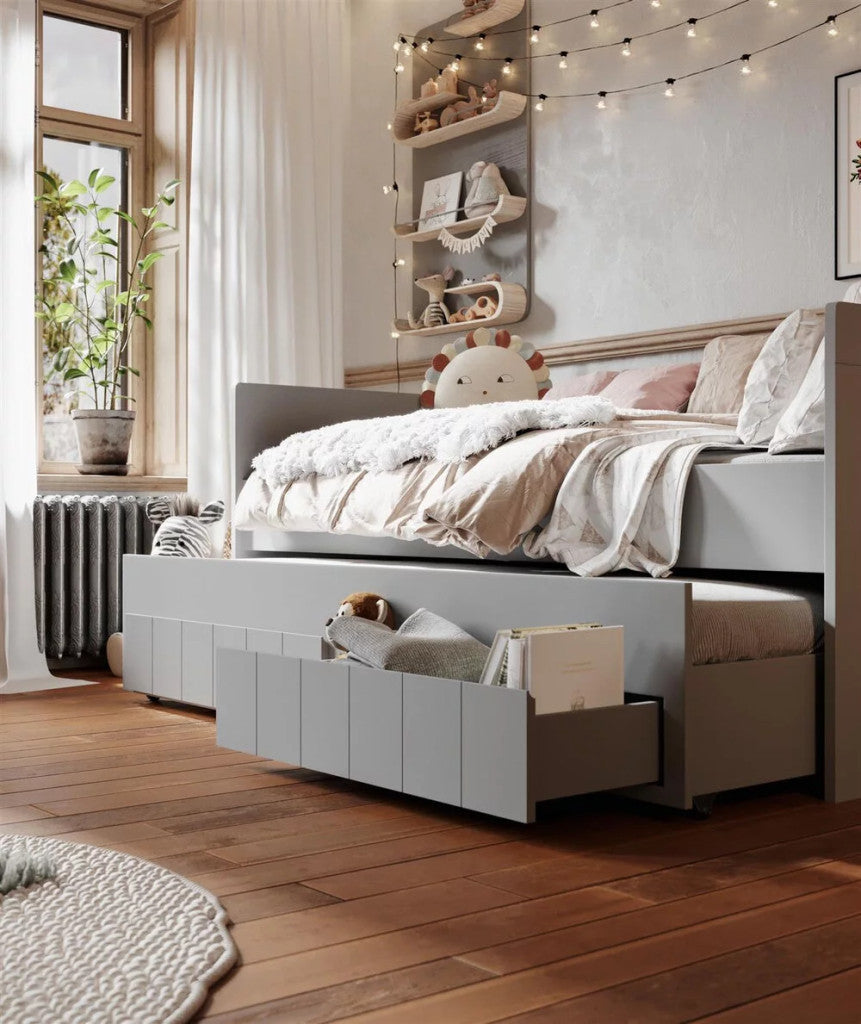 Pinio Calmo Grey Day bed (kihúzható ágy)-0