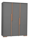 Pinio Snap Dark Grey 3 ajtós szekrény