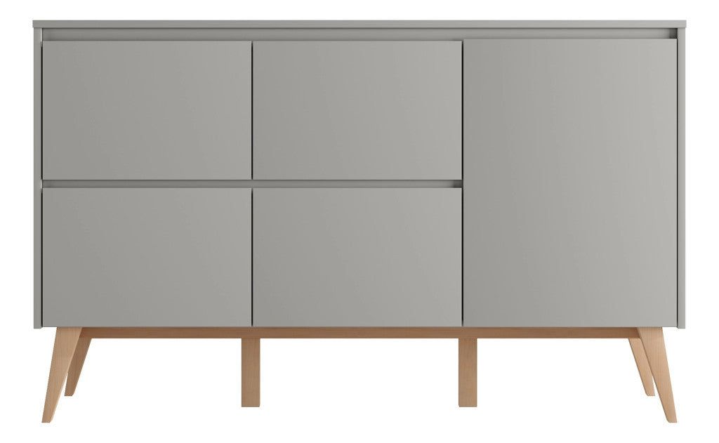 Pinio Swing Grey 4 fiókos szekrény-1