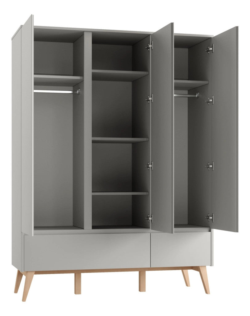 Pinio Swing Grey 3 ajtós szekrény