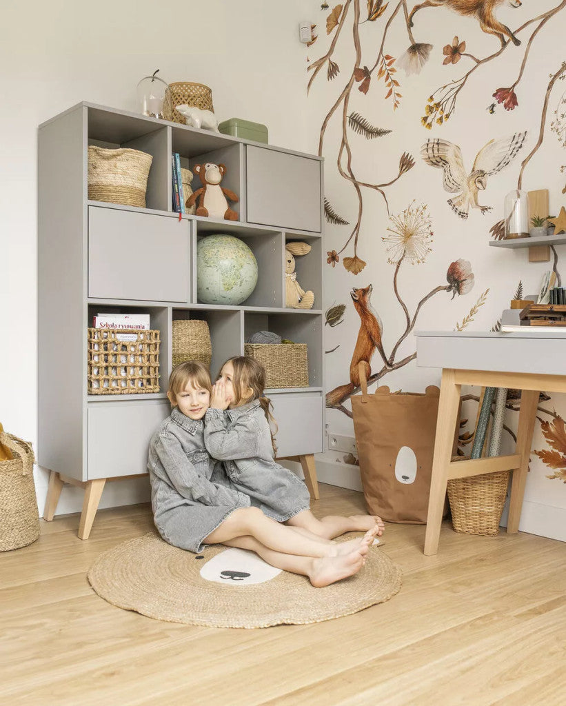 Pinio Swing Grey széles könyvespolc