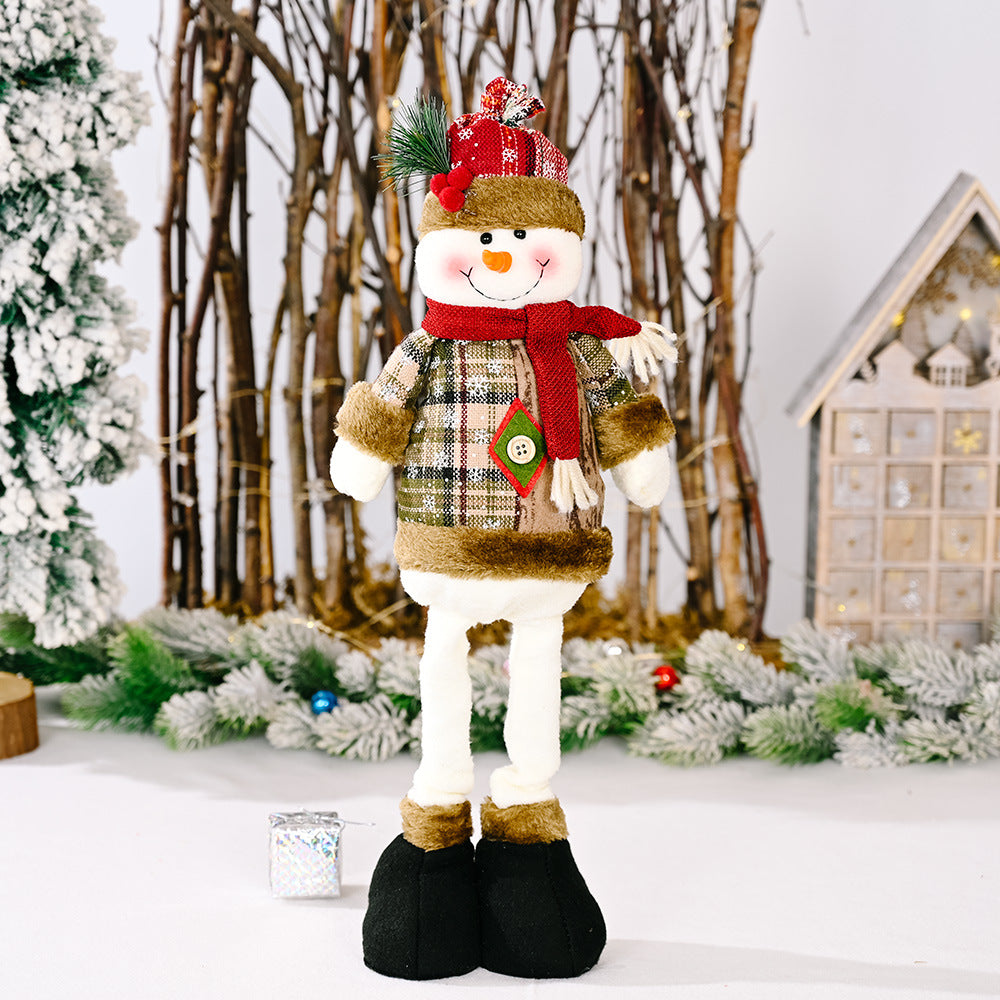 Christmas Telescopic Leg Doll-4