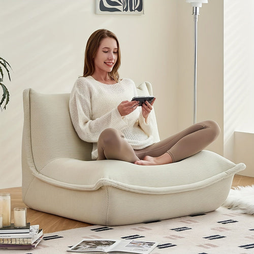 Extra Large Bean Bag Chair with Memory Foam-1