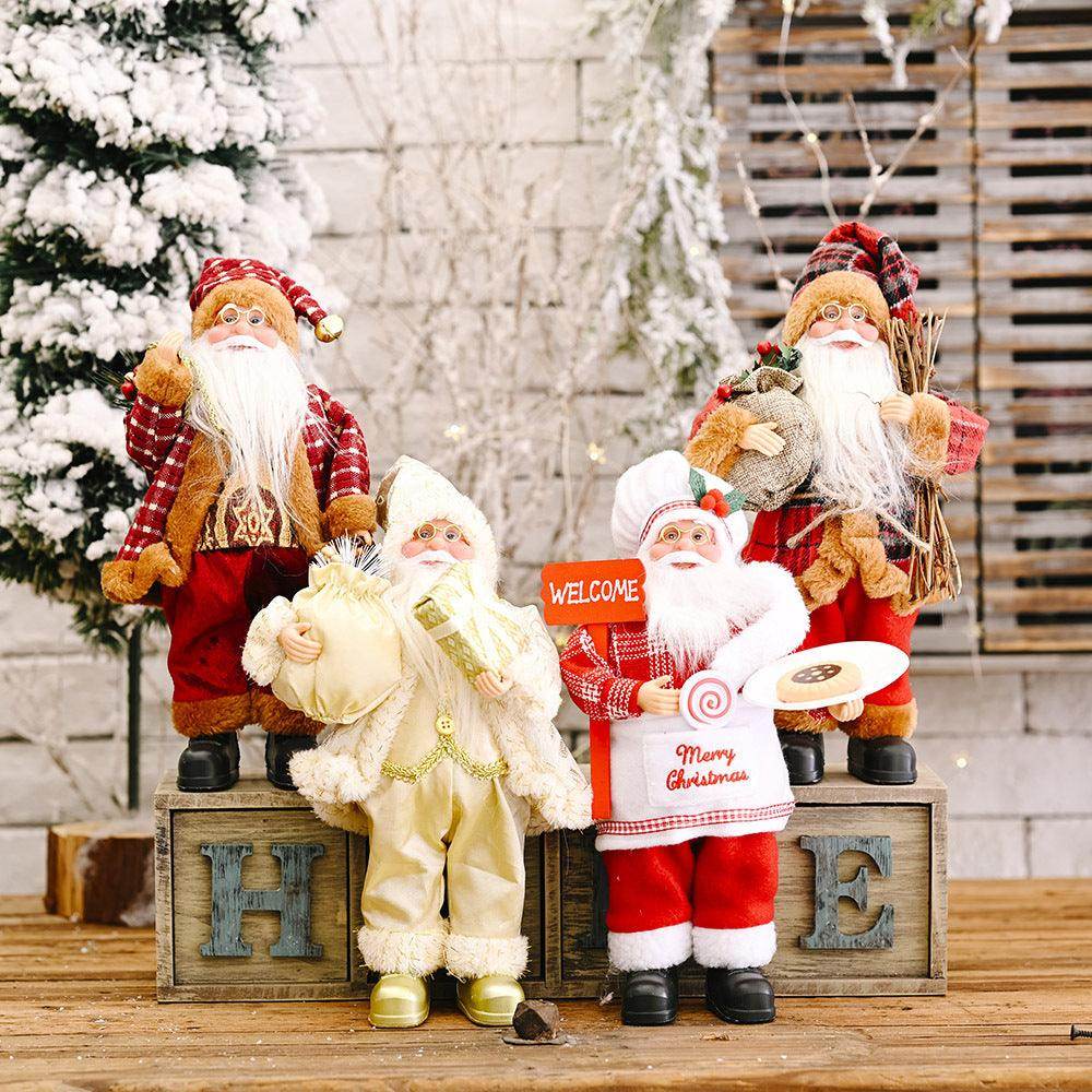 Santa Claus Gnome Holiday Decor for Festive Cheer-0