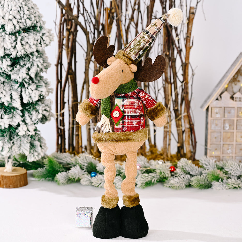 Christmas Telescopic Leg Doll-5