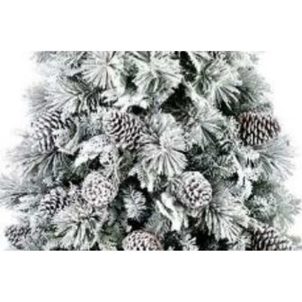 Christmas Tree Home ESPRIT White PVC Aluminium Snowfall 94 X 94 X 150 CM-1