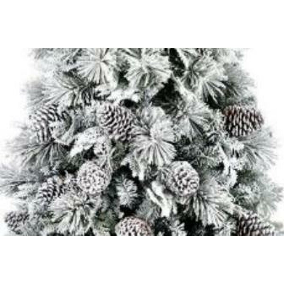 Christmas Tree Home ESPRIT White PVC Aluminium Snowfall 94 X 94 X 150 CM-1