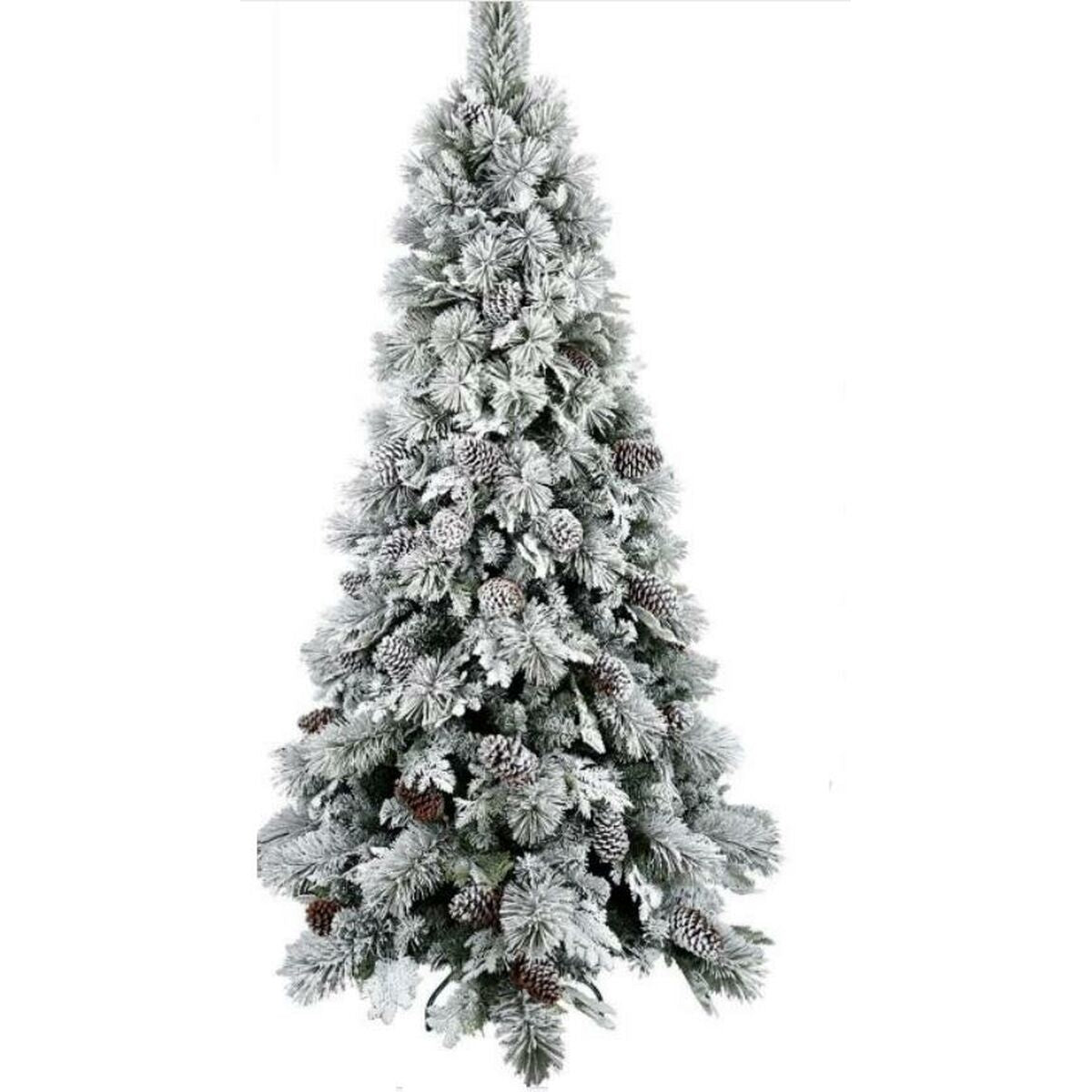 Christmas Tree Home ESPRIT White PVC Aluminium Snowfall 94 X 94 X 150 CM-0