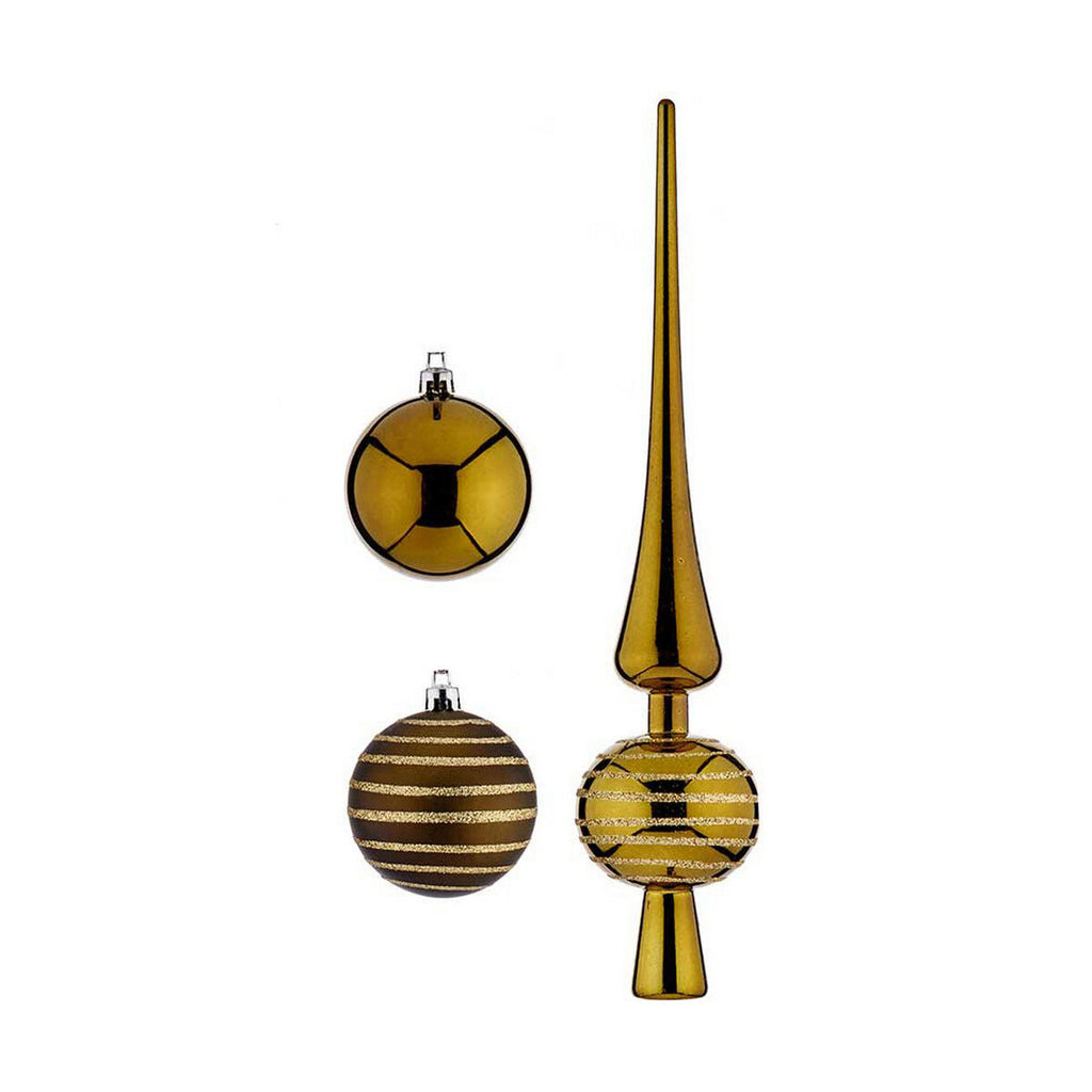 Christmas bauble Krist+ Green PVC Hanging decoration 19 Pieces-0