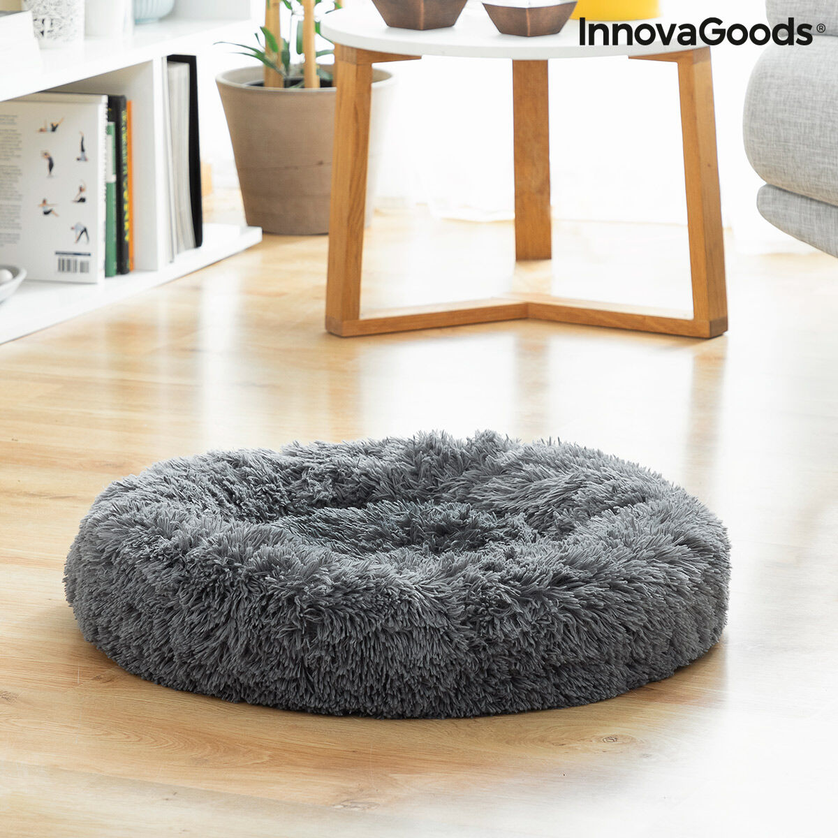 Anti-stress Pet Bed Bepess InnovaGoods Ø 60 cm-11