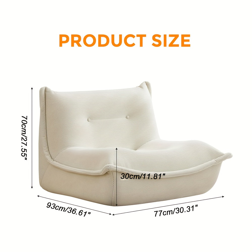 Extra Large Bean Bag Chair with Memory Foam-2