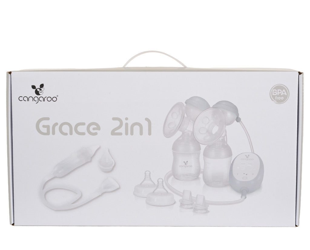 Cangaroo Grace XN-D254 2 az 1-ben dupla elektromos mellszívó orrszívó funkcióval
