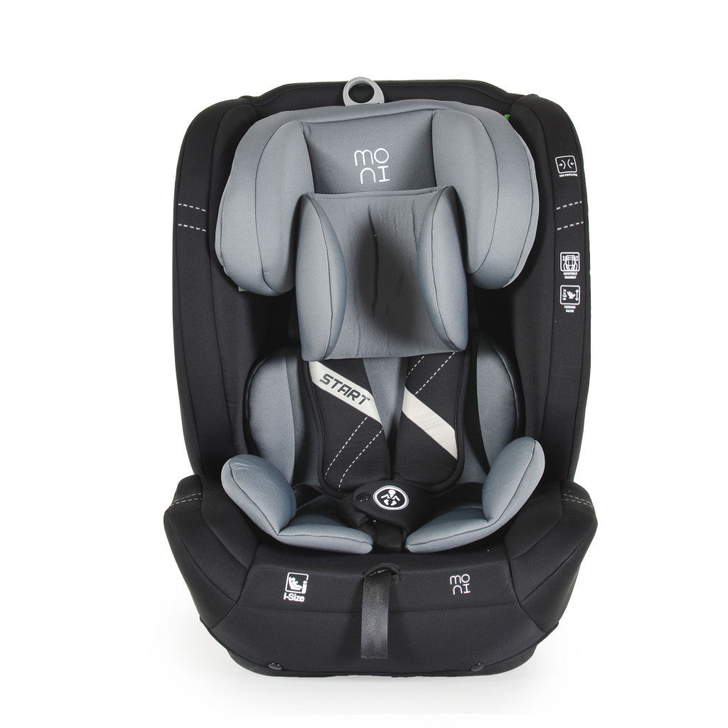 Moni Start I-Size gyerekülés (76-150 cm) - Szürke-2