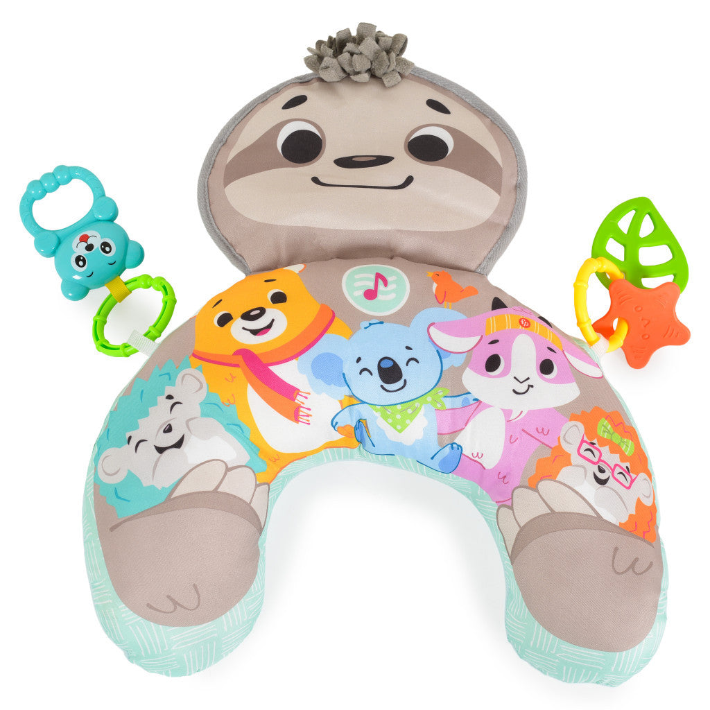 Moni Toys Calm Zenés Baba Párna játékhoz és aktív tornához - Állatos