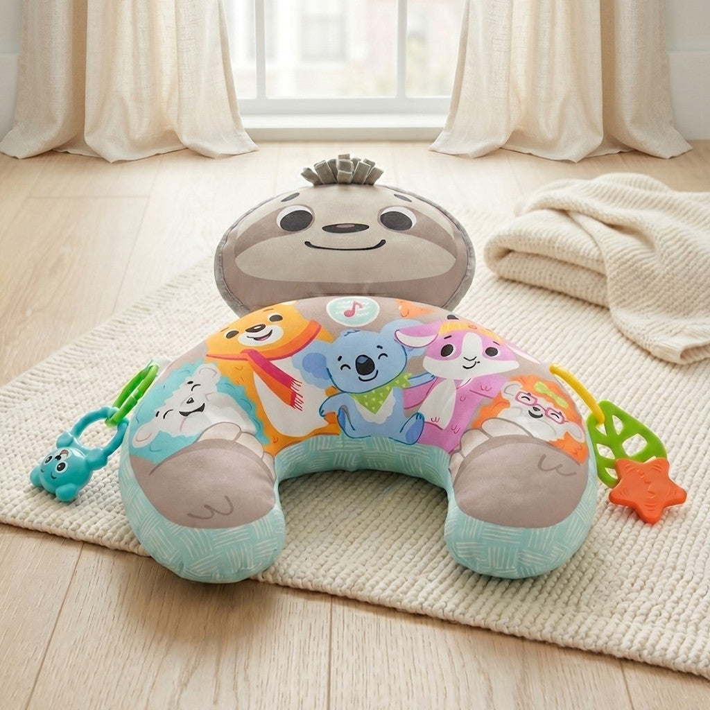 Moni Toys Calm Zenés Baba Párna játékhoz és aktív tornához - Állatos