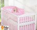 BabyLion Prémium 3 részes ágyneműhuzat szett - HH - Rózsaszín