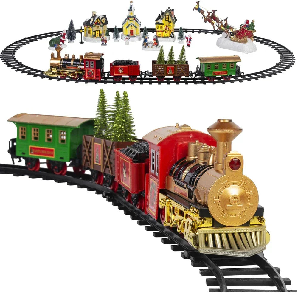 Christmas Village Train Set-0