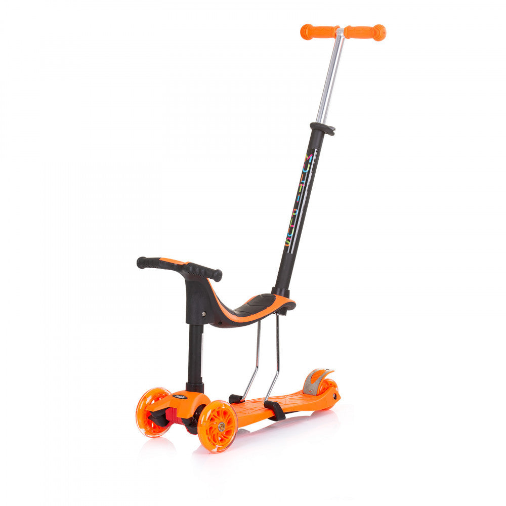 Chipolino Multi Plus roller tolókarral - orange-0
