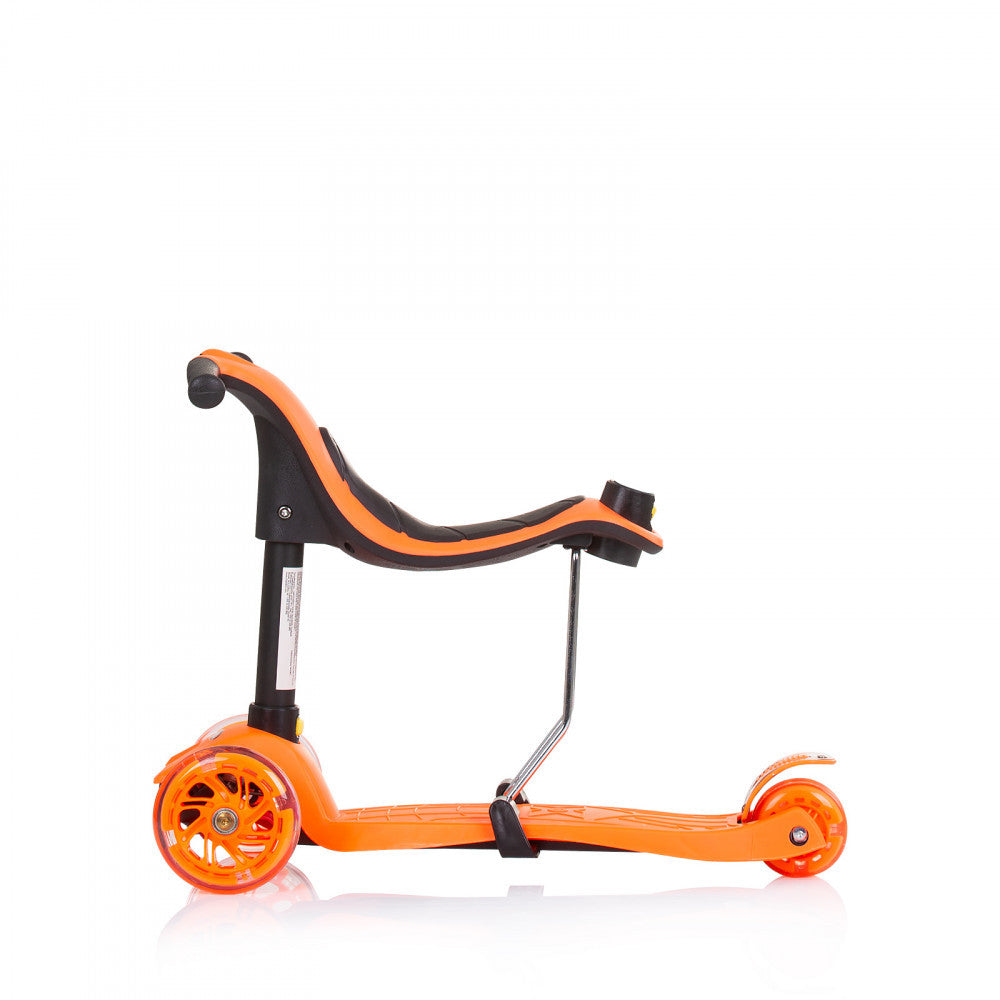 Chipolino Multi Plus roller tolókarral - orange-3