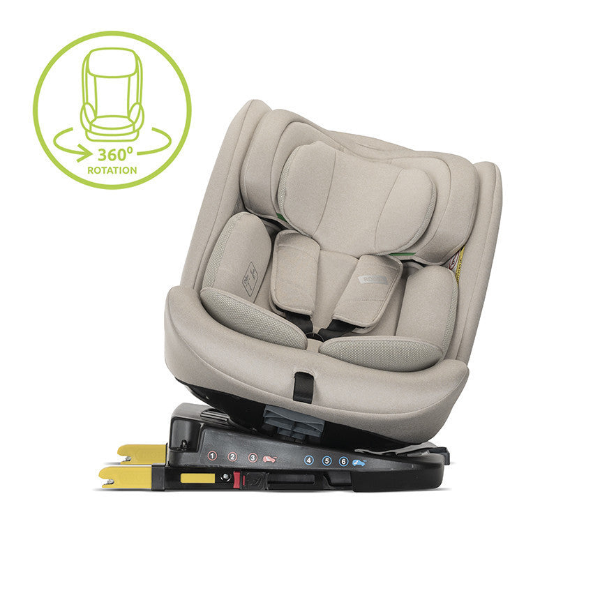 Lorelli Rodeo 360 isofix autósülés 40-150cm - Beige-0