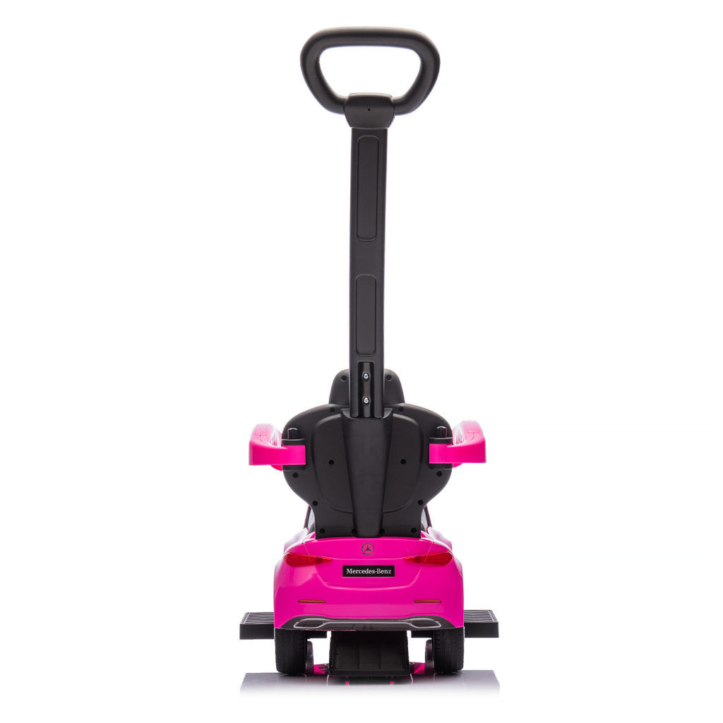 Chipolino Mercedes Benz C-Class bébitaxi tolókarral – Pink