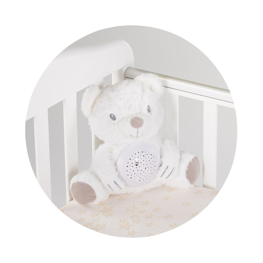 Chipolino projektoros zenélő plüss játék - Bear" white-2