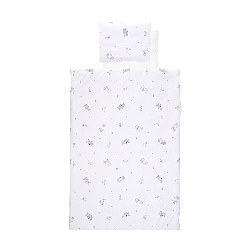 Lorelli 4 részes ágynemű garnitúra - Little Rabbits Grey-1