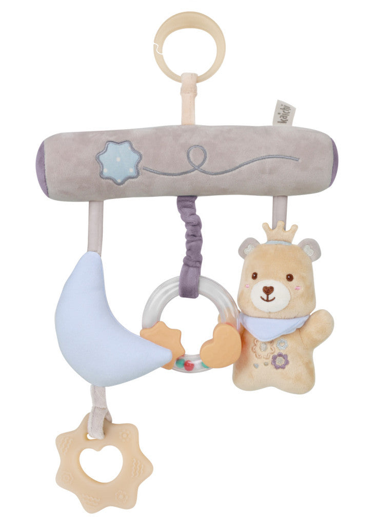 Chipolino Babajáték babakocsira és kiságyra - Bear and Moon-0