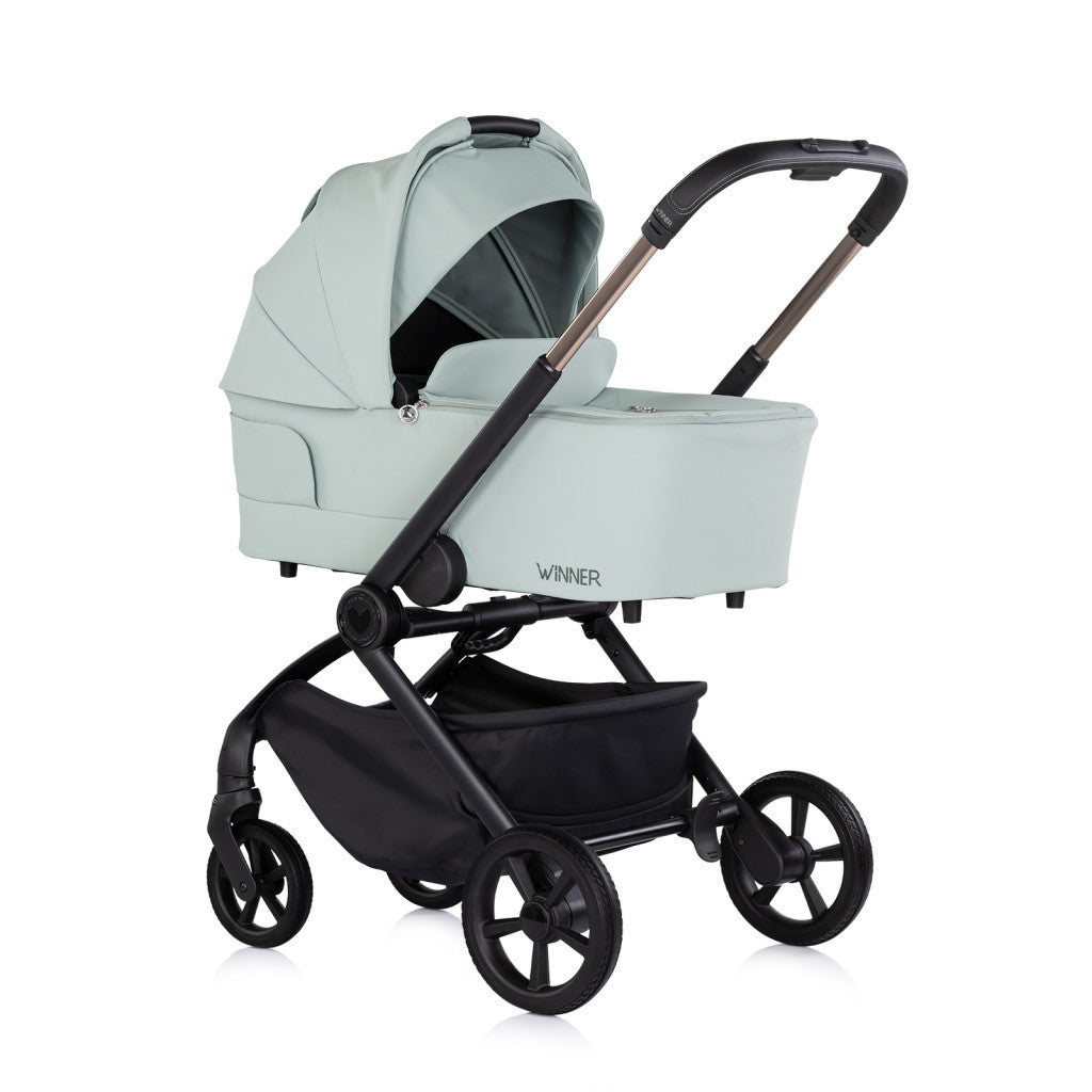 Chipolino Winner 2in1 újszülött babakocsi 22 kg-ig - Matcha-1