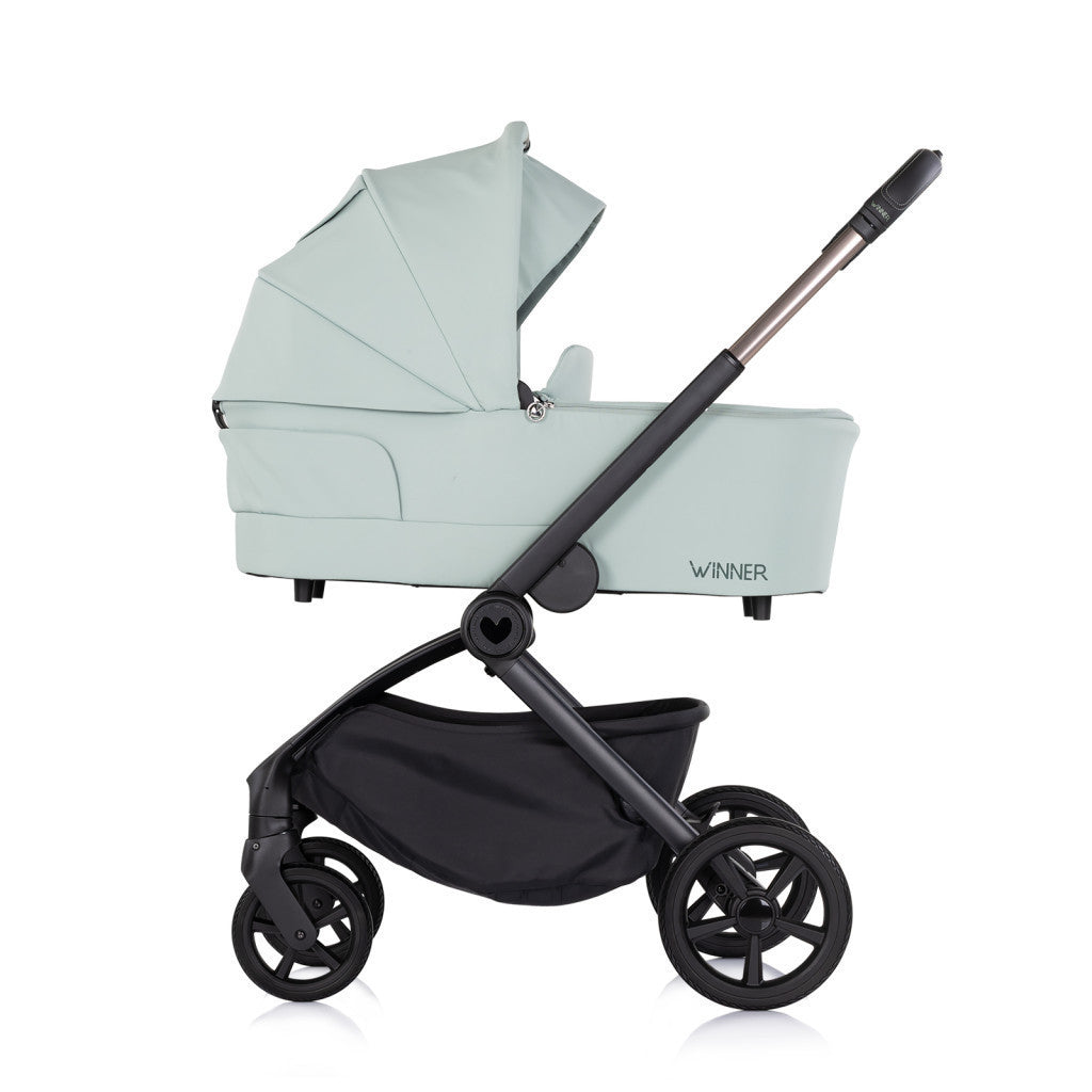 Chipolino Winner 2in1 újszülött babakocsi 22 kg-ig - Matcha-2