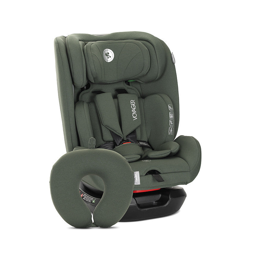 Lorelli Voyager i-Size autósülés 40-150cm + nyakpárna - Green-0