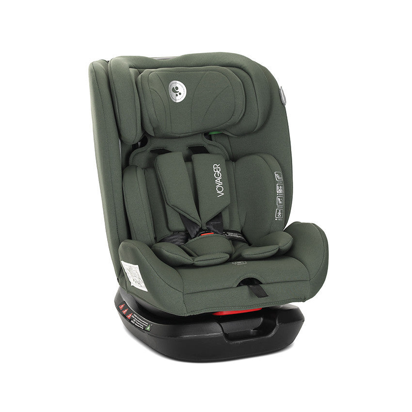 Lorelli Voyager i-Size autósülés 40-150cm + nyakpárna - Green-1