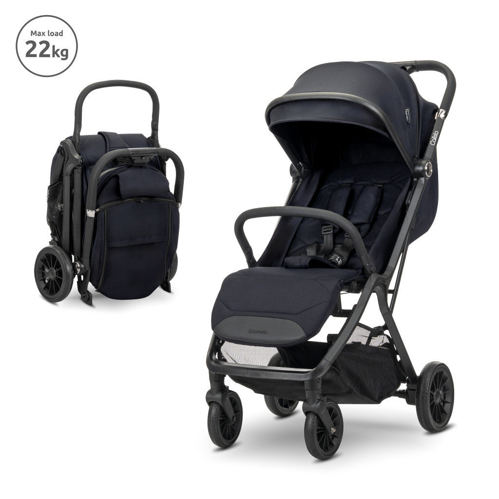 Lorelli Calista sport babakocsi 22kg-ig - Black-0