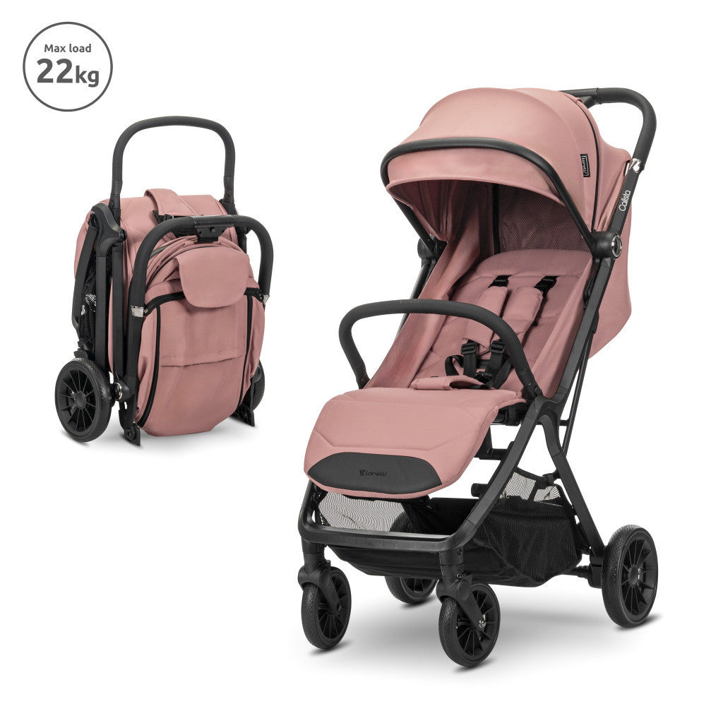Lorelli Calista sport babakocsi 22kg-ig - Pink-0