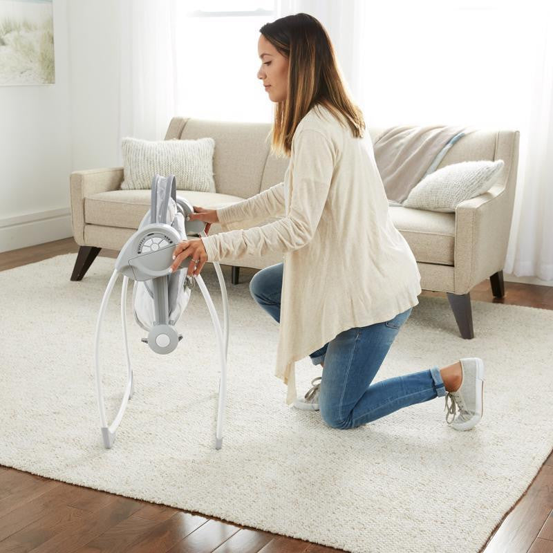 INGENUITY hinta dallamokkal, Cuddle Lamb, 0 hó+, 9 kg-ig, 2019-4