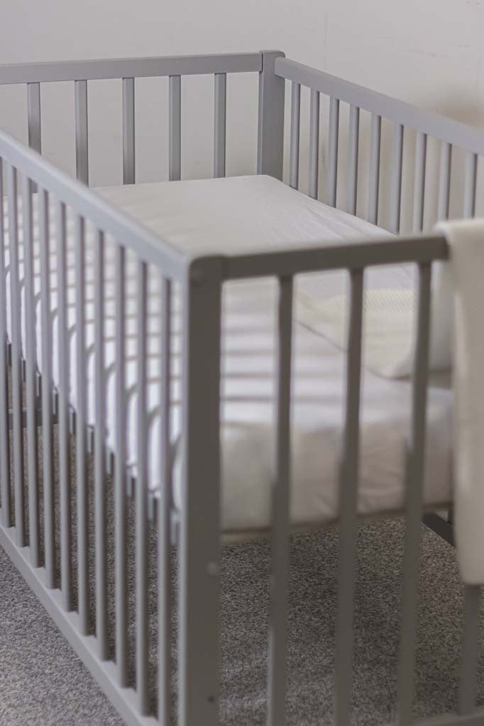 Petite&Mars Gumis lepedő, Soft Dream, 120x60 cm, Grey-2