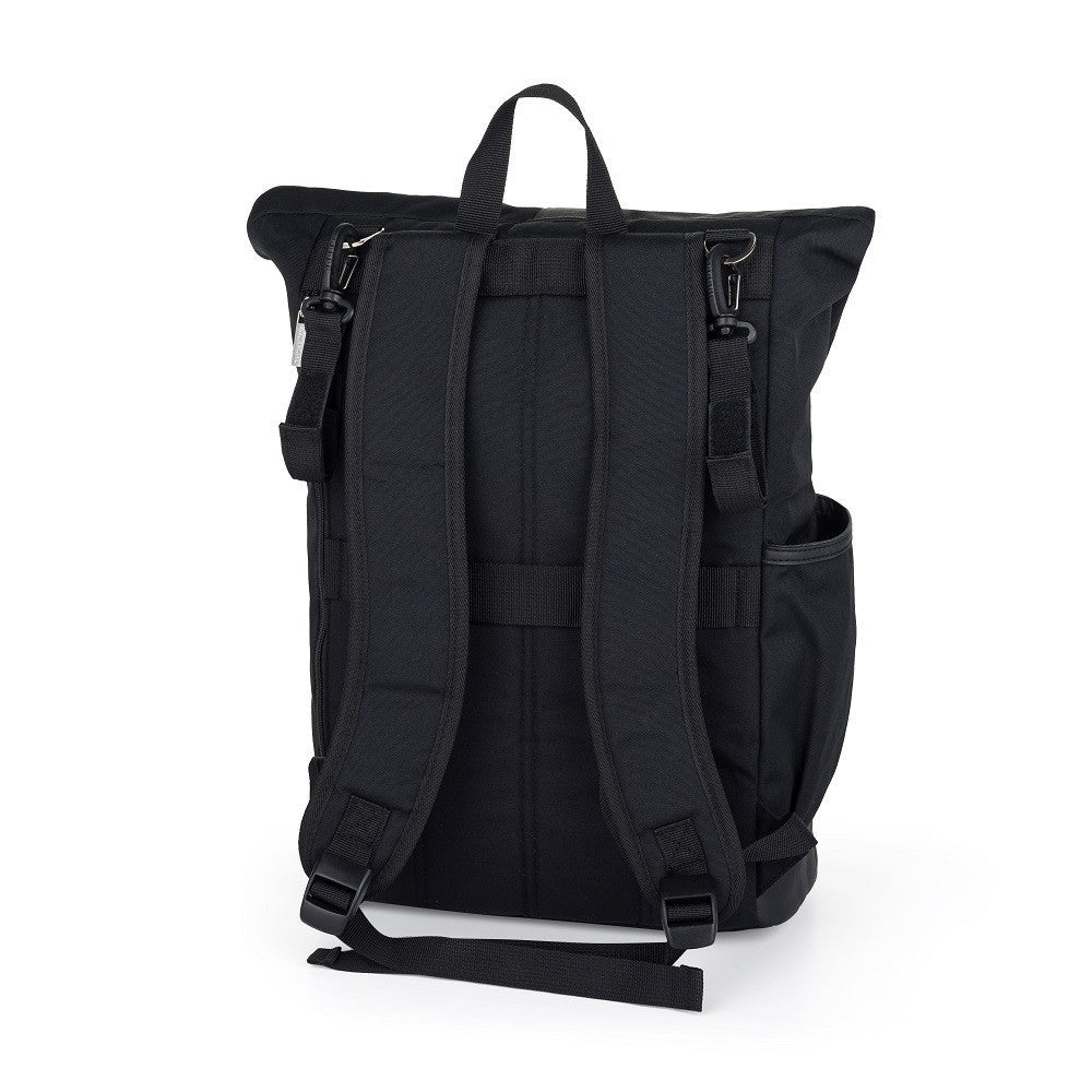Petite&Mars Pelenkázó hátizsák babakocsira Jackob - Absolute Black-4