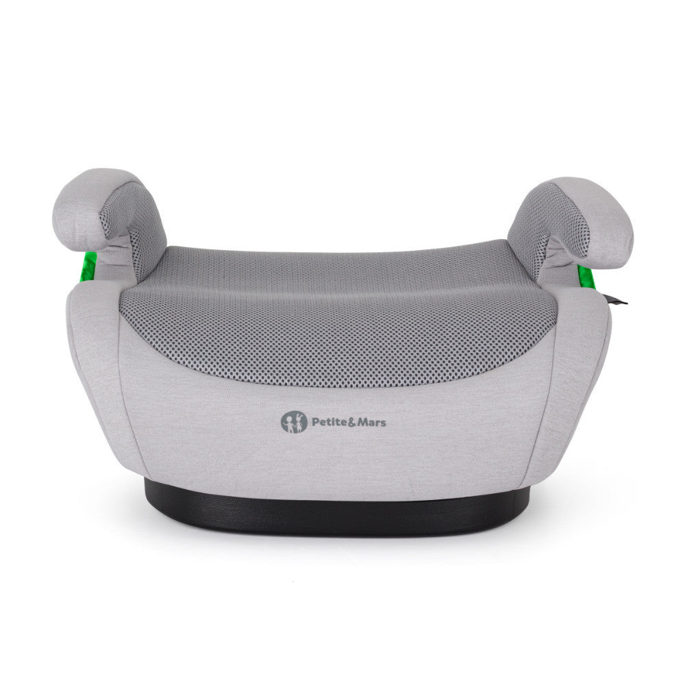 PETITE&MARS Optimus Pro i-Size Air Gentle Grey 125 - 150 cm (22-36 kg)-4