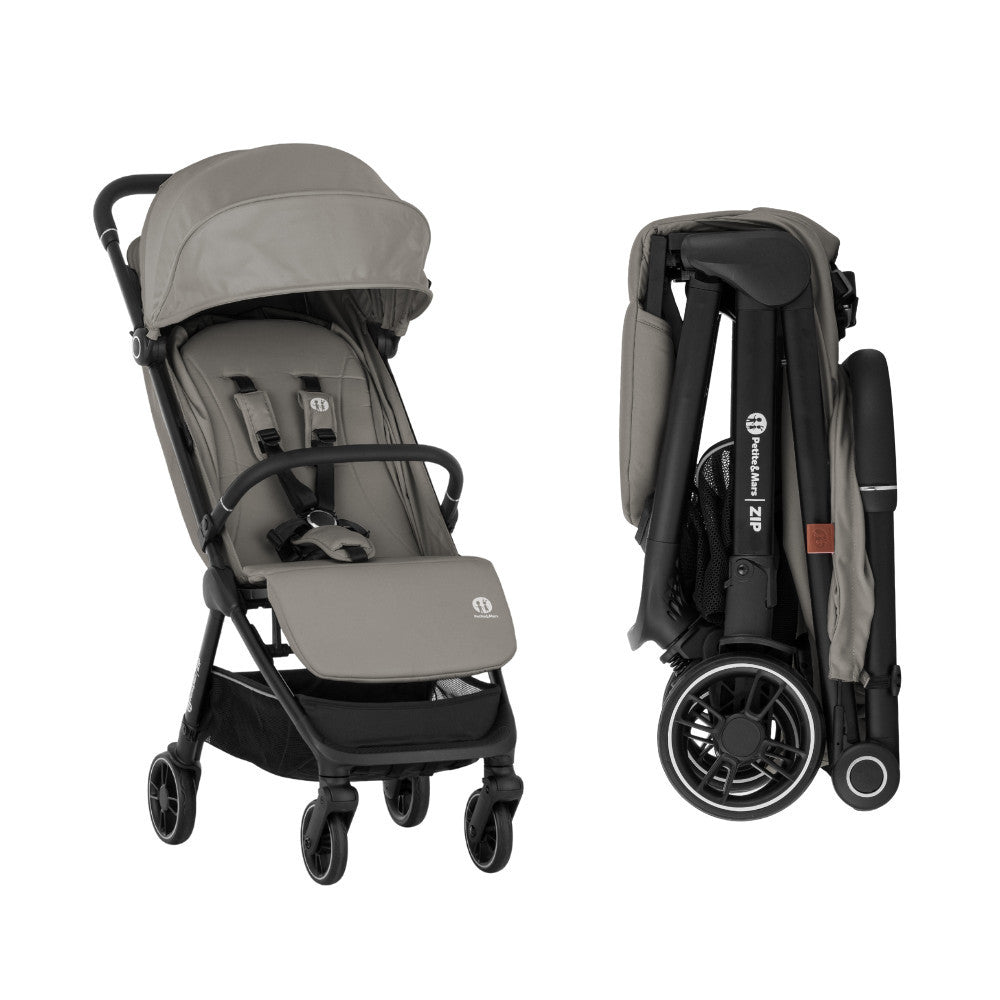Petite&Mars Sport babakocsi Zip - Velvet Grey-1