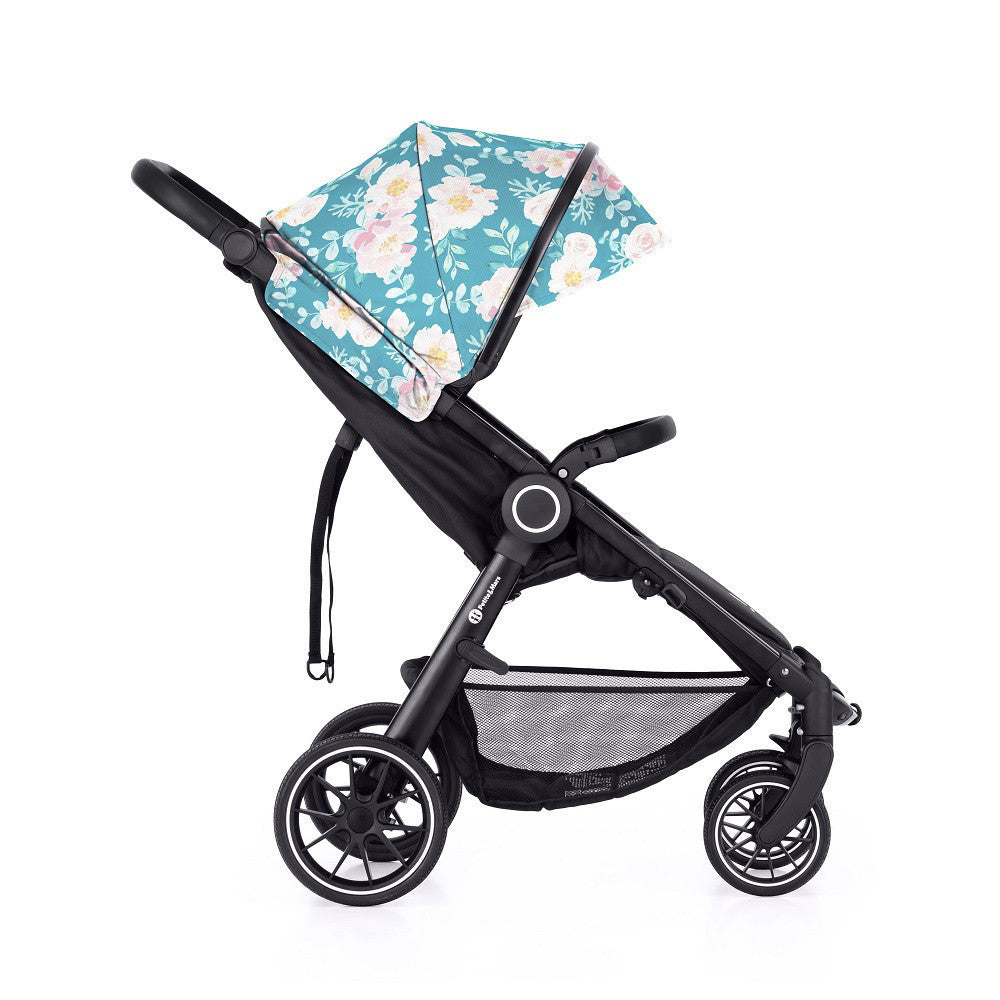 PETITE&MARS Sport babakocsi Street+ RWS Black Limited 100 Roses-2
