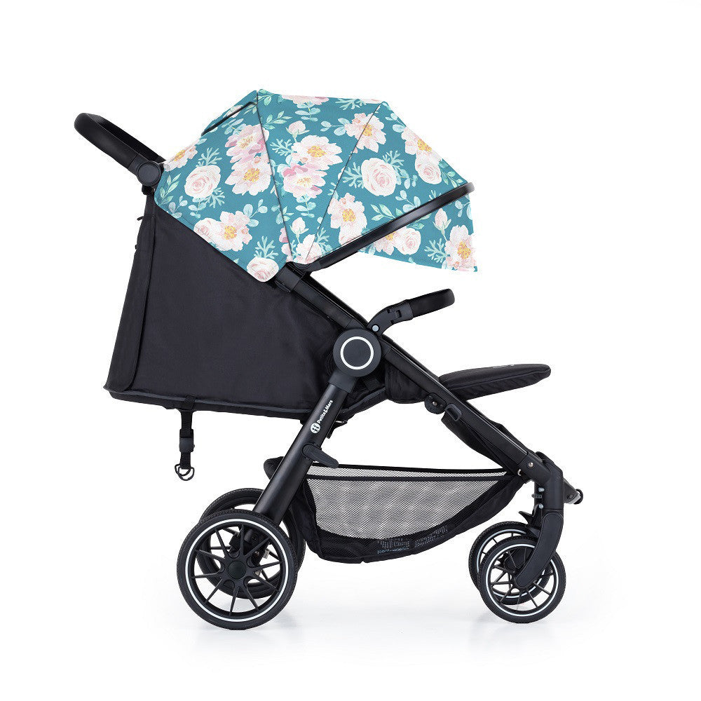 PETITE&MARS Sport babakocsi Street+ RWS Black Limited 100 Roses-3