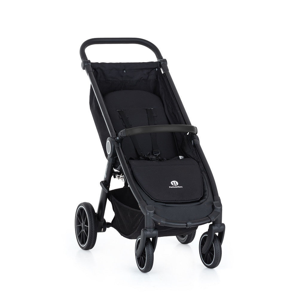 PETITE&MARS Sport babakocsi Street+ RWS Black Limited 100 Roses-4
