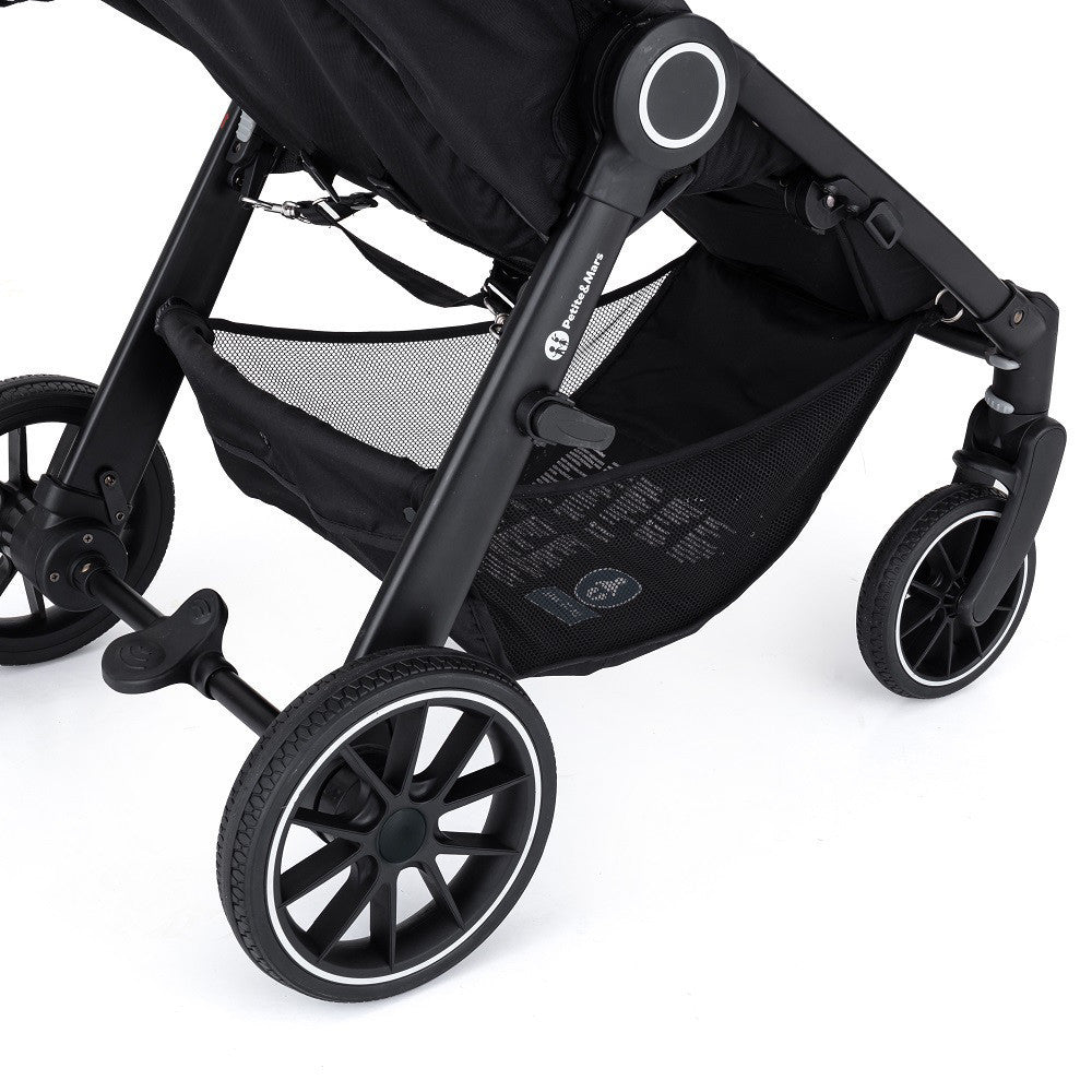 PETITE&MARS Sport babakocsi Street+ RWS Black Limited 100 Roses-7