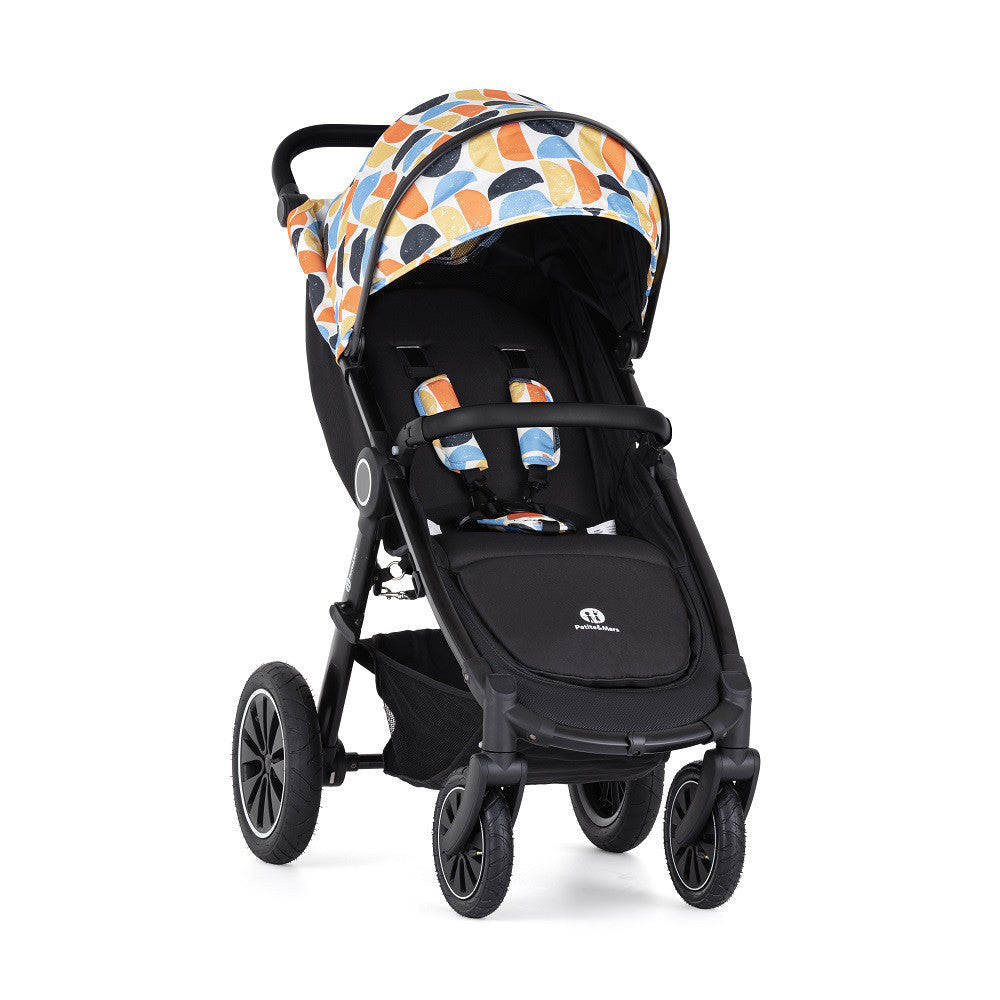 PETITE&MARS Sport babakocsi Street+ Air Black Limited 100 Retro-1