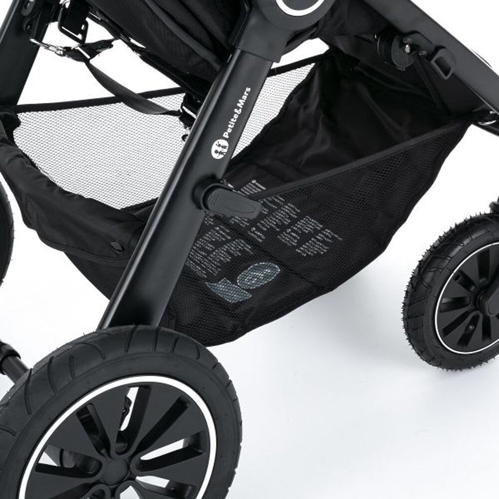 PETITE&MARS Sport babakocsi Street+ Air Black Limited 100 Retro-5