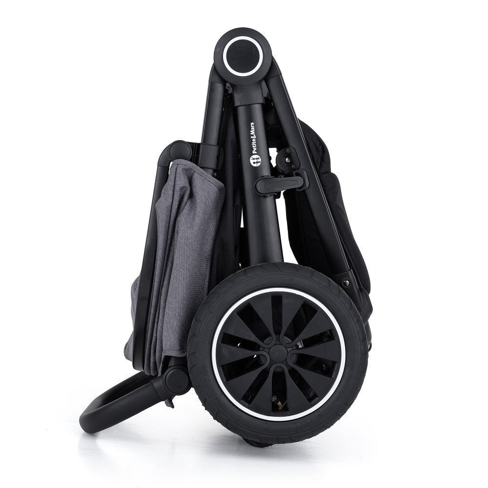 PETITE&MARS Sport babakocsi Street+ Air Black Limited 100 Retro-6